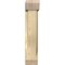Ekena Millwork Traditional Slat Rough Sawn Bracket w/ Offset Brace, Douglas Fir, 6"W x 18"D x 30"H BKT0604X18X30TRA06RDF - alternate 2